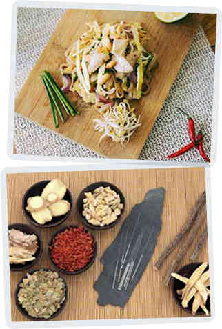 produits sains sur une table