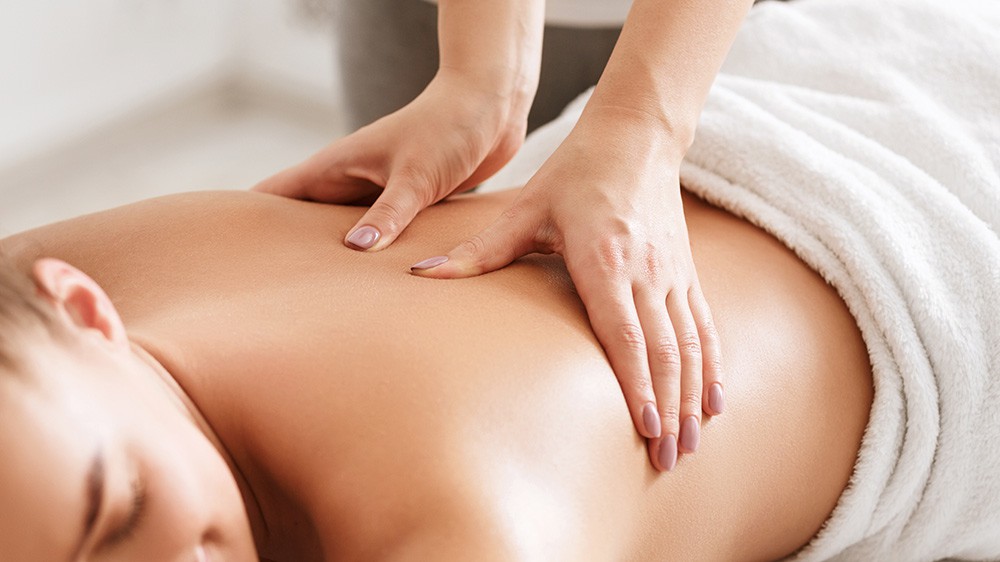 Massage Francheville. Massage du dos.